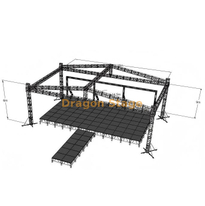 16x9x6m Pyramid Aluminum Spigot Roof Truss System