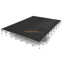 Outdoor Wedding Concert Event Portable Stage Platform 9.76x8.54m