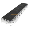 36x8ft Professional Aluminum Mobile Stage System – Adjustable Height 0.4m-2m