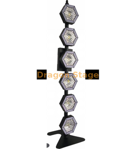 6 Linear Hexagonal LED Pixel Background Lights