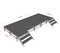 6.1x2.44m Portable Removable Concert Dj Stage Platform with 2 Stairs