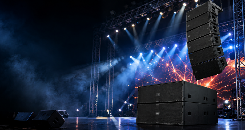 Stage Sound System for Events