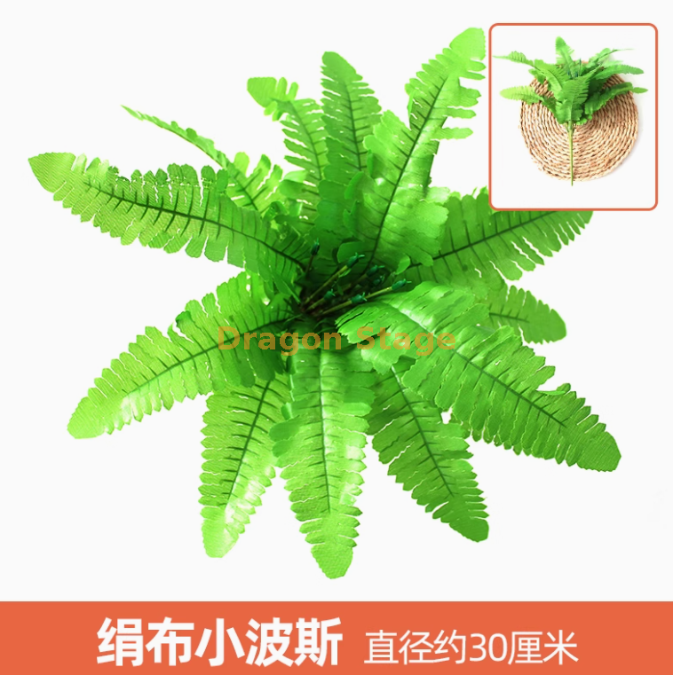 荧光绿 绢布小波斯1枝