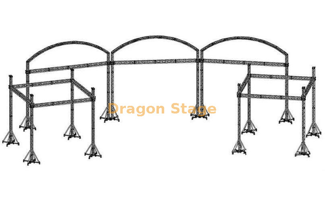 Arch Truss System for Concert Archway Stage Design
