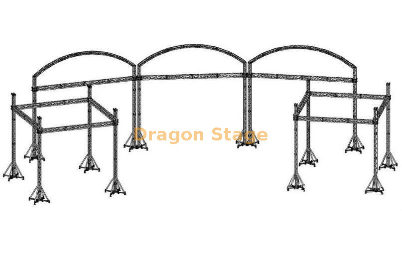 Arch Truss System for Concert Archway Stage Design