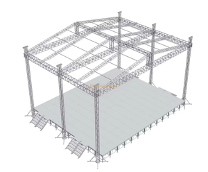 Aluminium Event Concert & Festival Roof Truss Stage System 40x16x8m