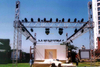 Aluminum Alloy LED Screen Spigot Truss System 8x8x6m for Outdoor Concert 