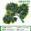 Simulated banyan tree leaves, red maple leaves, ginkgo leaves, shopping mall, indoor fake branches, brown rubber coated bamboo leaves, 12 branches