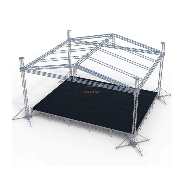 Custom Aluminum Music Audio Lighting Truss System 12x10x9m