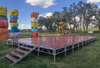 Portable Aluminum 4x4 Plywood Platform Stage Deck 15.86x7.32m