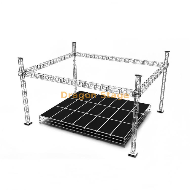 10x8x6m Aluminum Truss Stage System (Portable Event Lighting & Display Truss)