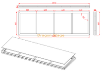 2.572x0.857m Layher Podiums for Stand System