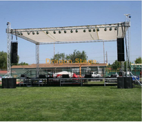 Modular Aluminum Event Truss Systems 10x7x6m
