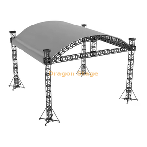 10x8x6m Professional Arched Aluminum Roof Truss System