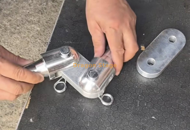 Professional Modular Aluminum Swivel Joint for Awning & Truss Structures