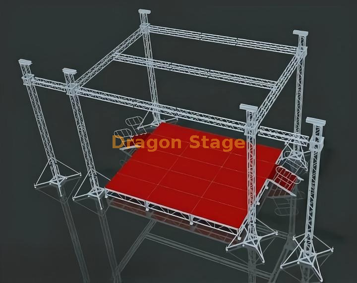 7x6x7m Professional Pro Audio Stage Roof System