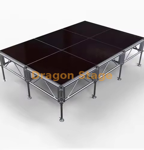 Mini Stage Platform for Show 3.66x2.44m (1)
