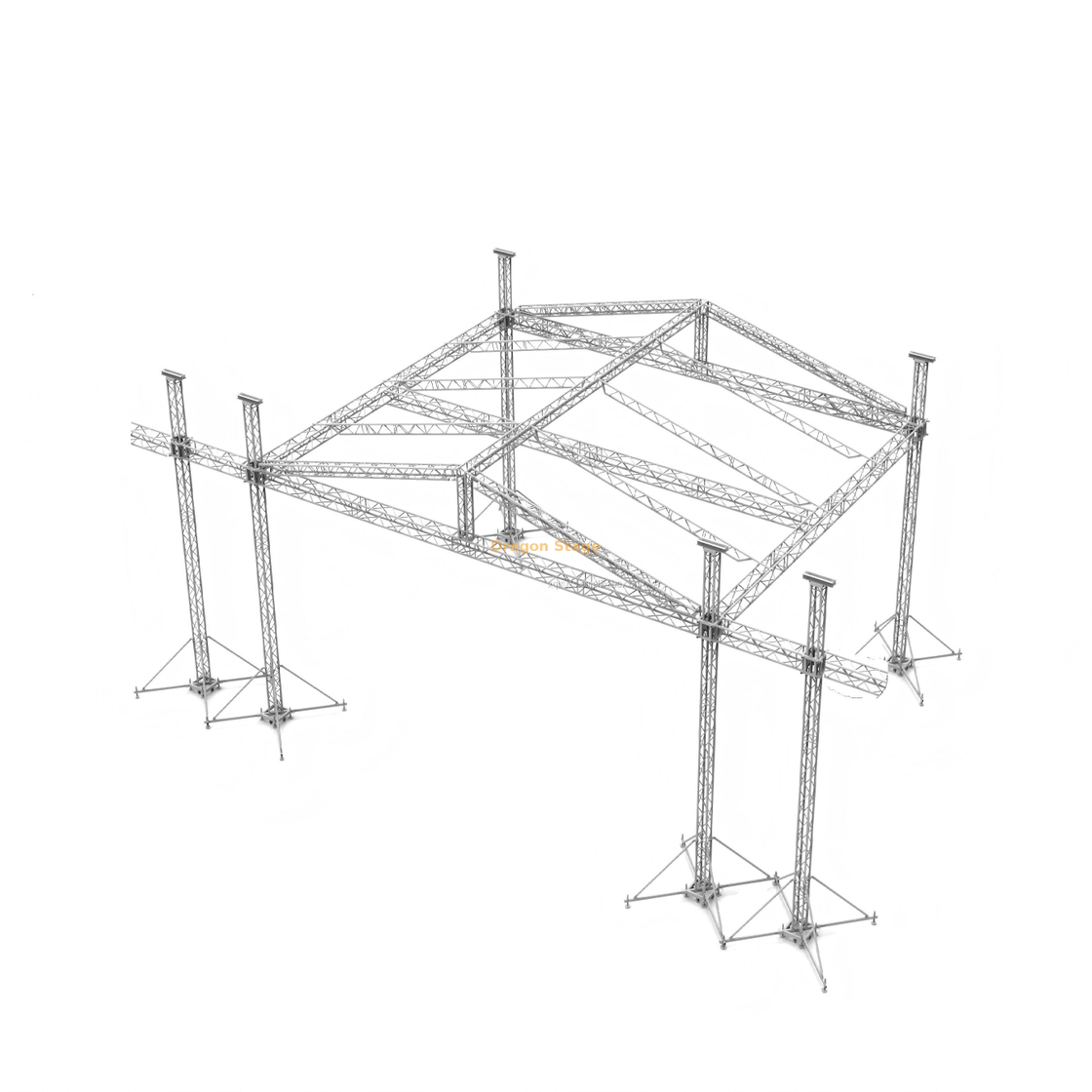 14x12x12m Outdoor Pyramid Canopy Stage Roofing