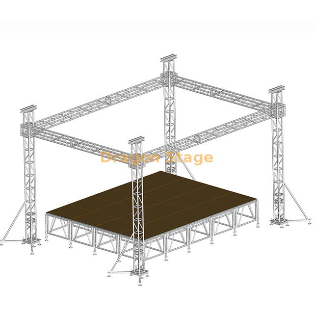 Custom Aluminum Lighting Truss 8x6x8m