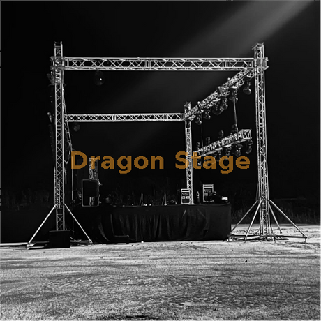 Professional 11x7x7m Aluminum Outdoor Event Stage Truss System from ...