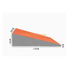 儿童跑酷体适能训练器材全套软体折叠斜坡垫三角垫折叠垫幼儿园跑酷用可折叠斜坡（大号）
