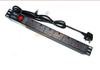 PDU13A 6 Sockets 19" surge protector 1U Alumminum UK Type for Event Electrical Equipment