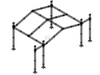 A Type Aluminum Lightweight Roof Truss for Event Stage