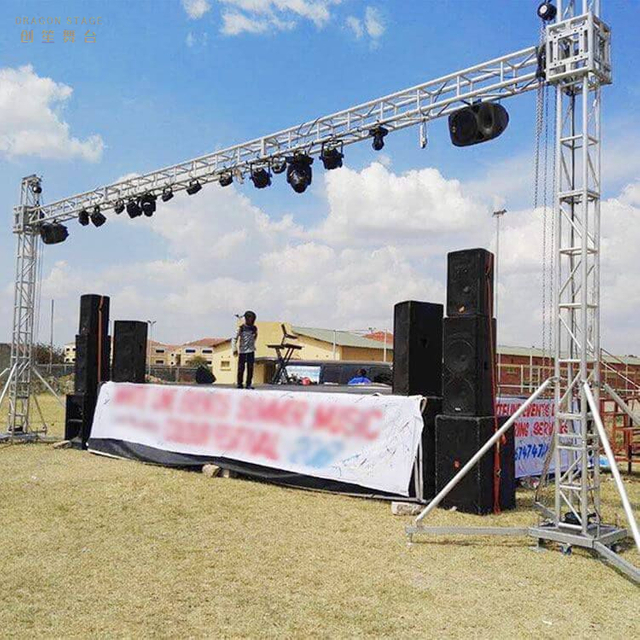 aluminum lighting truss and portable stage