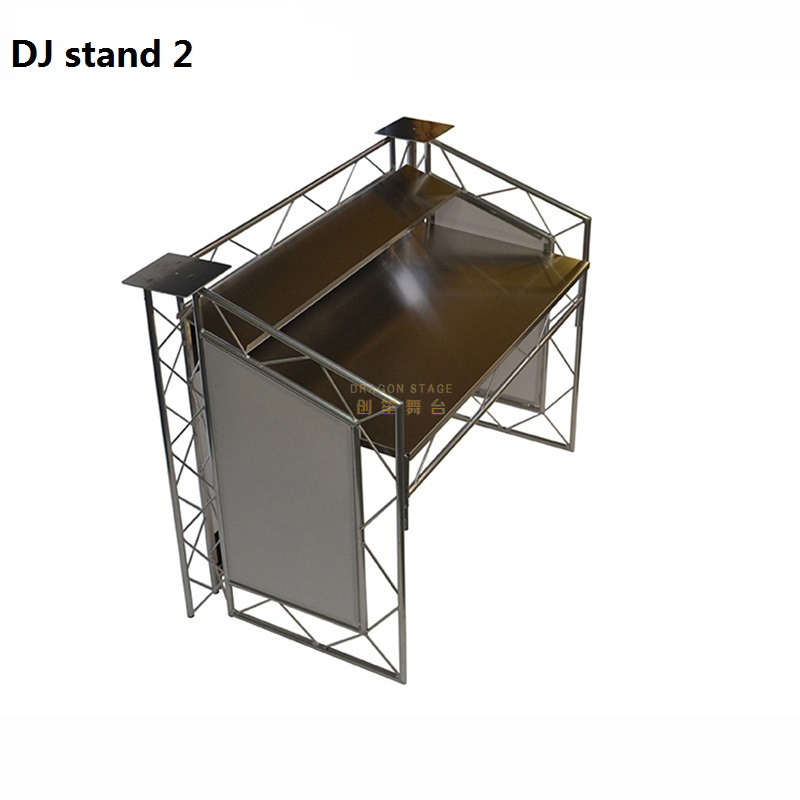 Foldable Black Aluminum Dj Booth Table from China manufacturer