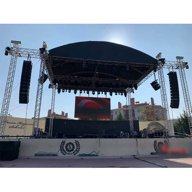 Aluminum DIY Gentry Stage Speaker Curved Roof Trusses for Sale