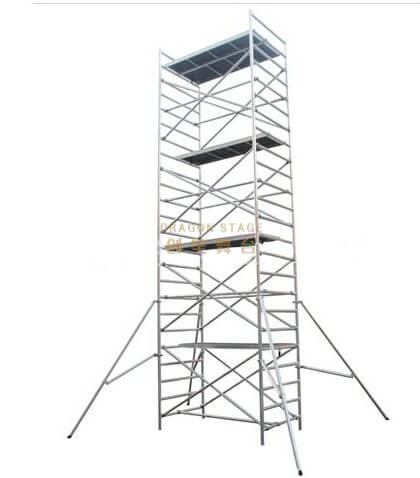 Hot sale GS certificate portable aluminum mobile scaffold for school