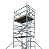 Portable Ladder Double scaffolding with climbing ladder