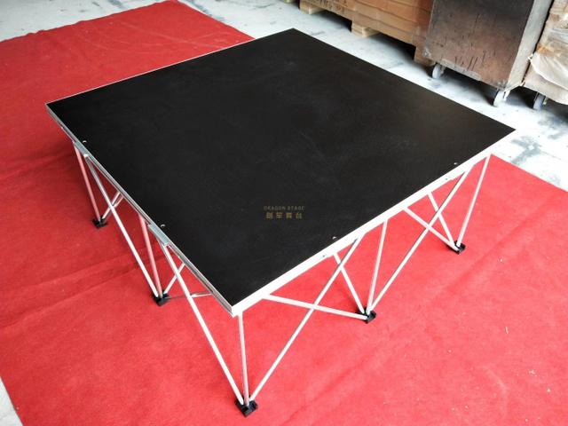 Portable 4x4ft Aluminium Stage Spider Smart Folding Staging 