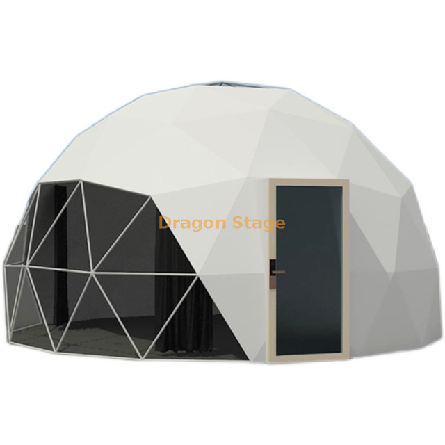 6M Pvc Hotel Room House Resort Garden Igloo Glamping Dome Tent