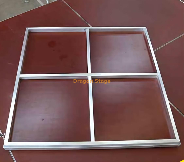 Aluminum Plexiglass Stage Topping Frame Panel for Sale 4x4ft 