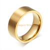 Latest Saudi Jewelry Cheap Thumb Custom Men Women Couple Stainless Steel Gold plated Wedding Engagement Ring