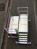 Customized Aluminum Mobile Platform Ladder Working Ladder Sampling Ladder Climbing Ladder Climbing Ladder Storage Shelf Ladder