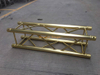 Golden Exhibition Square Spigot Aluminum Lighting Truss