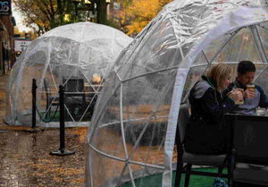 Transparent Garden Hotel Igloo Glamping House Geodesic Dome Tent