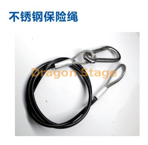 Safety Cables Load Duty Stainless Steel Security Rope for Party Lights DJ Light Stage Lighting
