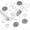 Wholesale 2020 Inspiration Charm Jewelry Diy Custom Adjustable Expandable Stainless Steel Bangle Heart Charm Bracelet Women