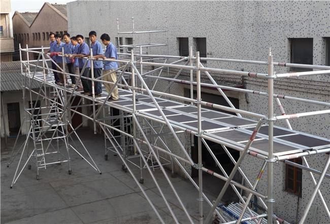 what is aluminum bridge scaffolding