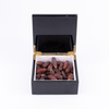 KSA Riyadh season wood chocolate box suppliers ramadan gift box acrylic wood dates box zip