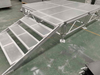 Aluminum Acrylic Stage with 2 Stairs 24x12ft 0.4-0.8m