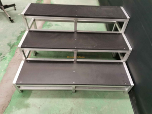 Aluminum Fixed Height Stair Step for Folding Stage