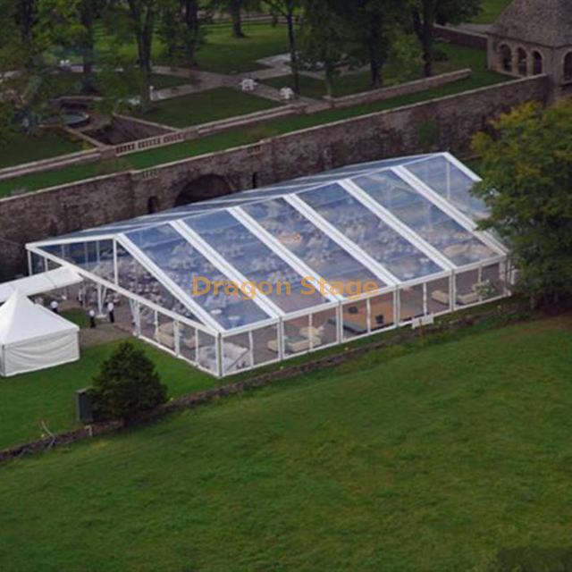 Transparent Trade Show Canopy Marquee Tents for Large Event Wedding 10x21m Hot Sale Party Wedding Marquee Tent 