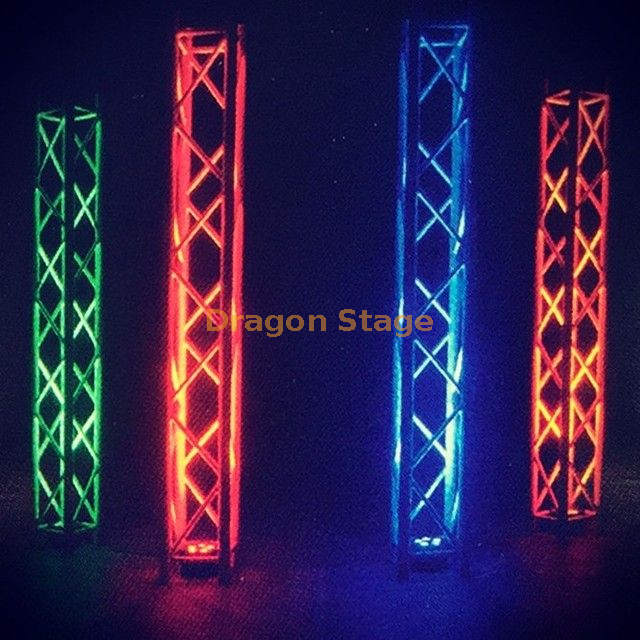 Truss high quality portable totem truss steel stage wedding event  exhibition dj truss display from China manufacturer - DRAGON STAGE
