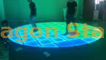 Round RGB LED Dance Floor Stage Floor for Disco Party Wedding Night Club Diameter 1.8m