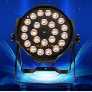  Full Color LED Par Light for Wedding Performance Bar Light 24 Beads Voice Control 