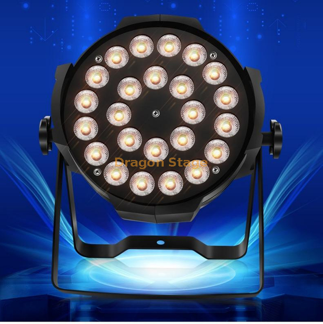 Stage PAR Light 24 Beads Full Color Par Light LED Wash Light Voice Control Wedding Performance Bar Light